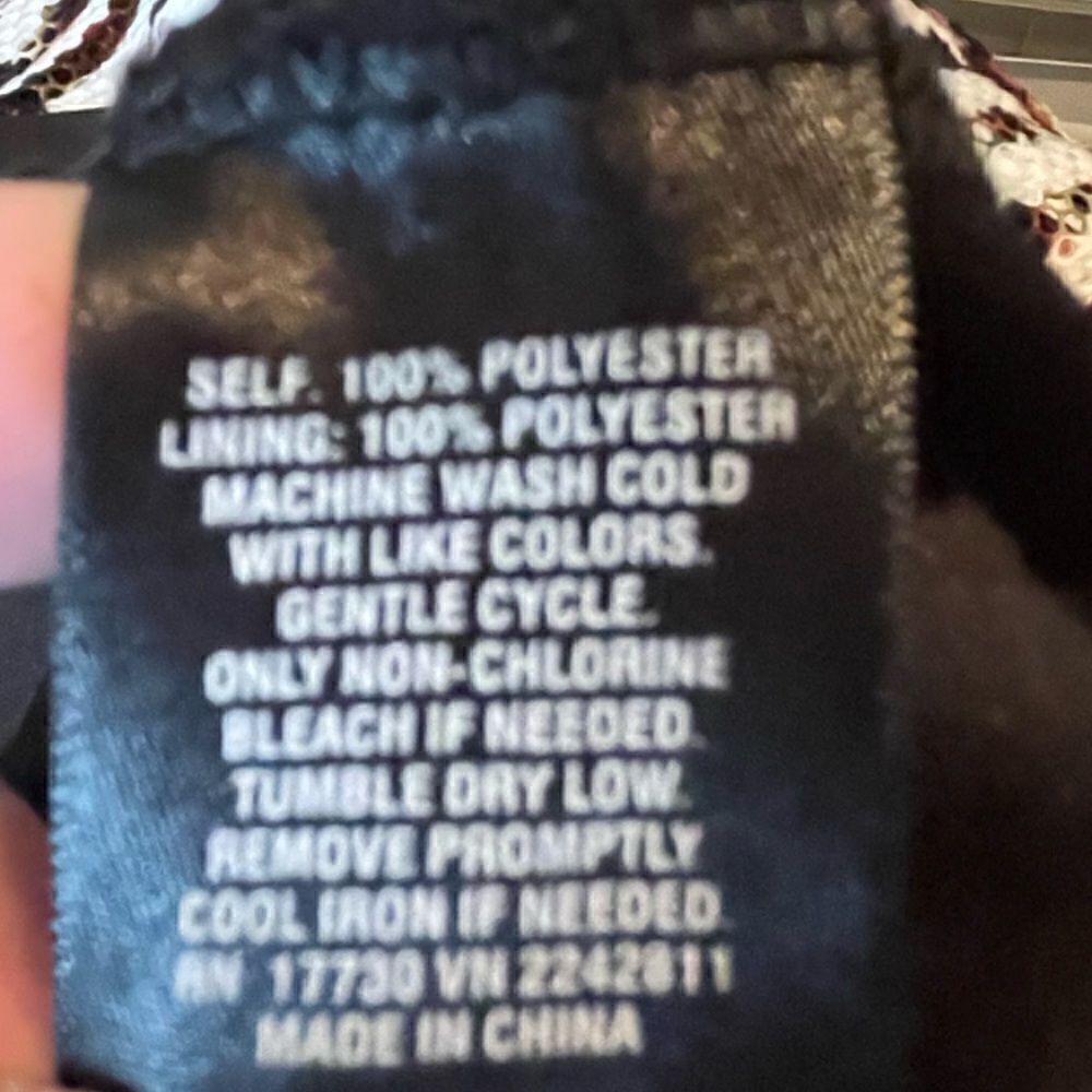 Massimo Colorful Chevron Skater Dress w/ Exposed Zipper - Picture 14 of 14